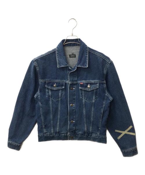 PARTHREE（パースリー）PARTHREE (パースリー) ONE PIECE (ワンピース) デニムジャケット インディゴ サイズ:品質ﾀｸﾞ無い為不明の古着・服飾アイテム