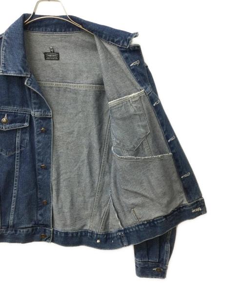 PARTHREE（パースリー）PARTHREE (パースリー) ONE PIECE (ワンピース) デニムジャケット インディゴ サイズ:品質ﾀｸﾞ無い為不明の古着・服飾アイテム
