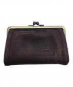 土屋鞄ツチヤカバン）の古着「がま口財布」｜ブラウン