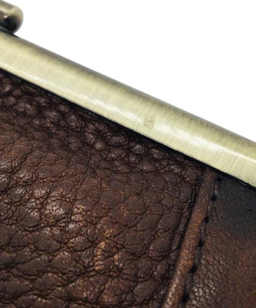 土屋鞄（ツチヤカバン）土屋鞄 (ツチヤカバン) がま口財布 ブラウンの古着・服飾アイテム