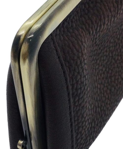 土屋鞄（ツチヤカバン）土屋鞄 (ツチヤカバン) がま口財布 ブラウンの古着・服飾アイテム