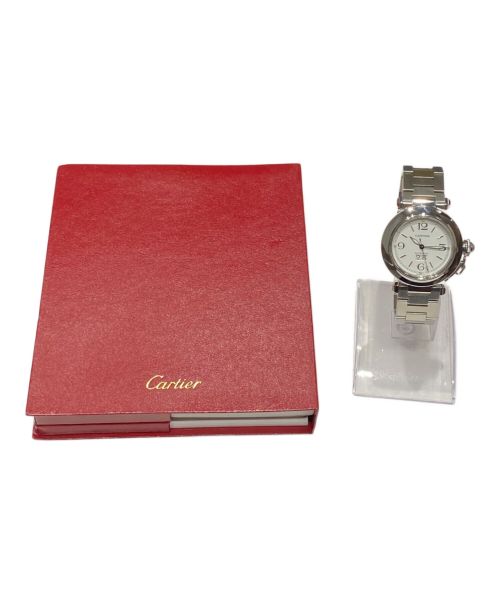 Cartier（カルティエ）Cartier (カルティエ) パシャCビッグデイト 白文字盤 サイズ:35の古着・服飾アイテム