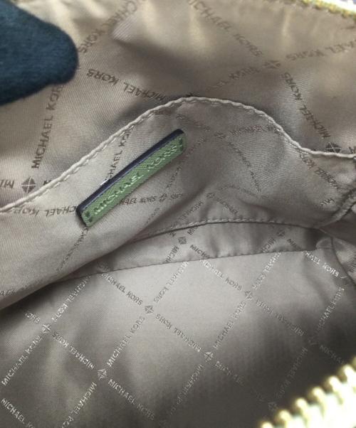 MICHAEL KORS（マイケル・コース）MICHAEL KORS (マイケルコース) ショルダーバッグ グリーンの古着・服飾アイテム