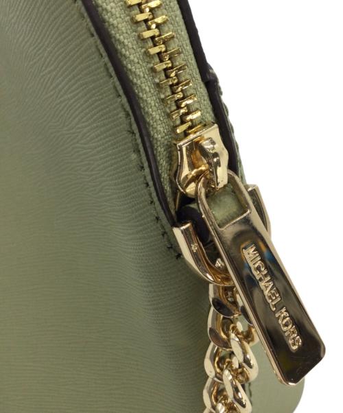 MICHAEL KORS（マイケル・コース）MICHAEL KORS (マイケルコース) ショルダーバッグ グリーンの古着・服飾アイテム