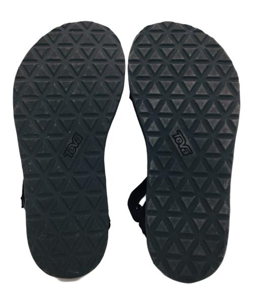TEVA（テバ）TEVA (テバ) TEVA(テバ)ミッドフォームユニバーサルレザーサンダル ブラック サイズ:24.5cmの古着・服飾アイテム