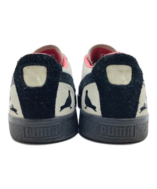 PUMA（プーマ）PUMA (プーマ) staple (ステイプル) ATMOS (アトモス) Suede Natural Grey グレー×ピンク サイズ:UK9、EUR43、US10、CM28の古着・服飾アイテム