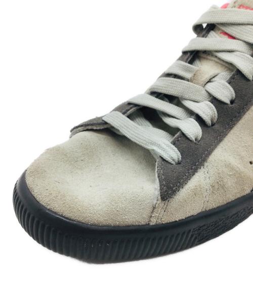 PUMA（プーマ）PUMA (プーマ) staple (ステイプル) ATMOS (アトモス) Suede Natural Grey グレー×ピンク サイズ:UK9、EUR43、US10、CM28の古着・服飾アイテム
