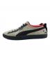 PUMA (プーマ) staple (ステイプル) ATMOS (アトモス) Suede Natural Grey グレー×ピンク サイズ:UK9、EUR43、US10、CM28：3000円
