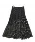 BEARDSLEY (ビアズリー) BEZ1021101A0002　ドットパッチワークロングスカート ブラック サイズ:Free：8000円