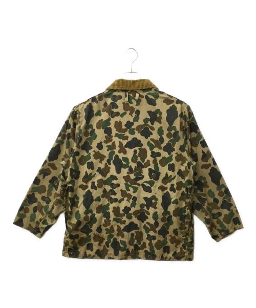 不明（不明）不明 (不明) 60-70s ハンティングジャケット ブラウン×グリーン サイズ:品質ﾀｸﾞ欠損の為不明の古着・服飾アイテム