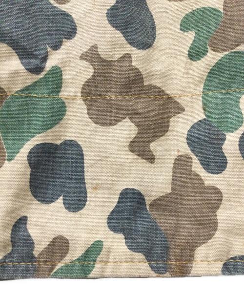 不明（不明）不明 (不明) 60-70s ハンティングジャケット ブラウン×グリーン サイズ:品質ﾀｸﾞ欠損の為不明の古着・服飾アイテム