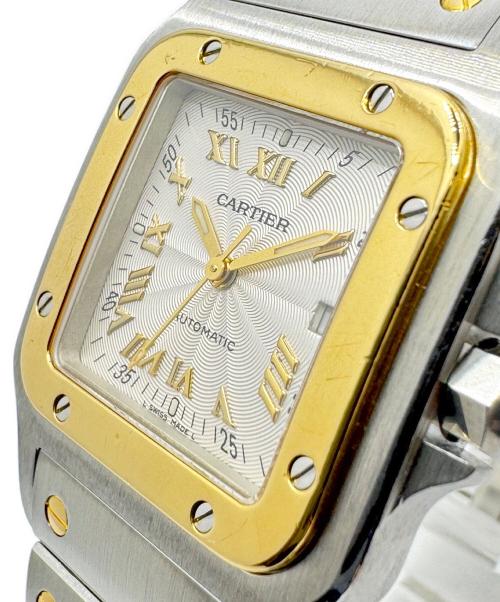 Cartier（カルティエ）Cartier (カルティエ) サントスガルベ LM Ref.W20041C4 シルバー文字盤 サイズ:LMの古着・服飾アイテム