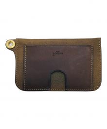 genten（ゲンテン）の古着「パスケース」｜カーキ×ブラウン