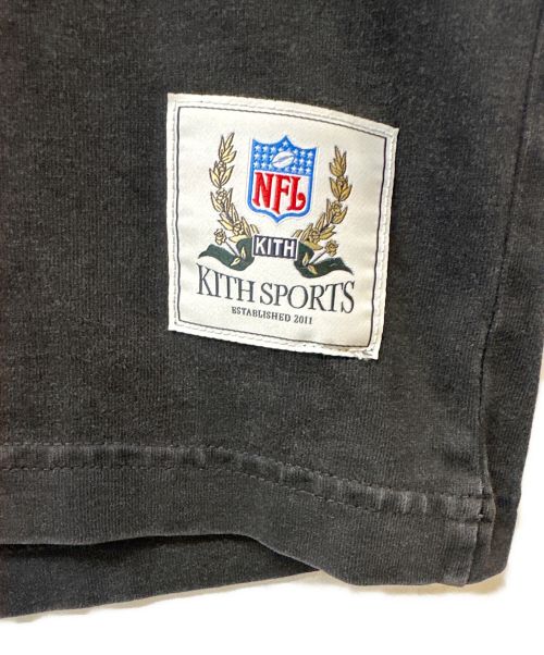 KITH（キス）KITH (キス) NFL (エヌエフエル) NFL Vintage Tee ブラック×レッド サイズ:Sの古着・服飾アイテム