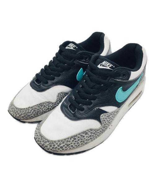 NIKE（ナイキ）NIKE (ナイキ) AIRMAX1 By You  ブラック×グレー サイズ:US7.5、UK6.5、EUR40.5、cm25.5の古着・服飾アイテム