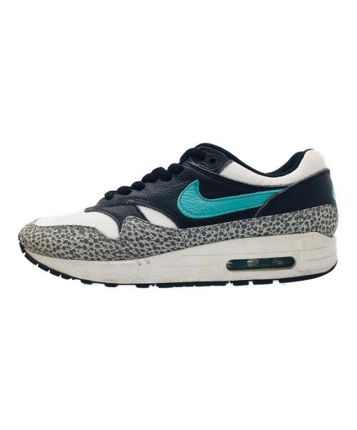 NIKE（ナイキ）NIKE (ナイキ) AIRMAX1 By You  ブラック×グレー サイズ:US7.5、UK6.5、EUR40.5、cm25.5の古着・服飾アイテム