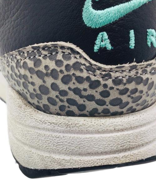 NIKE（ナイキ）NIKE (ナイキ) AIRMAX1 By You  ブラック×グレー サイズ:US7.5、UK6.5、EUR40.5、cm25.5の古着・服飾アイテム