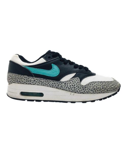 NIKE（ナイキ）NIKE (ナイキ) AIRMAX1 By You  ブラック×グレー サイズ:US7.5、UK6.5、EUR40.5、cm25.5の古着・服飾アイテム