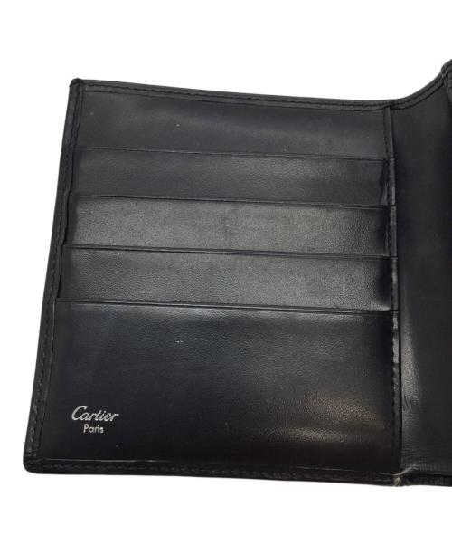 Cartier（カルティエ）Cartier (カルティエ) 3つ折り財布 ブラックの古着・服飾アイテム