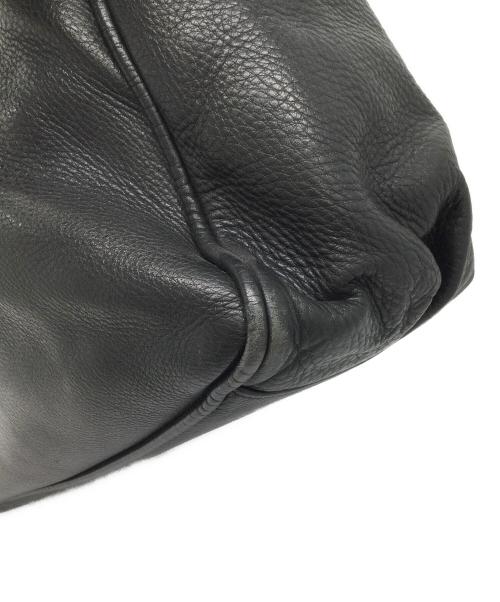 Vivienne Westwood（ヴィヴィアンウエストウッド）Vivienne Westwood (ヴィヴィアンウエストウッド) オーブ オールレザートートバッグ ブラックの古着・服飾アイテム