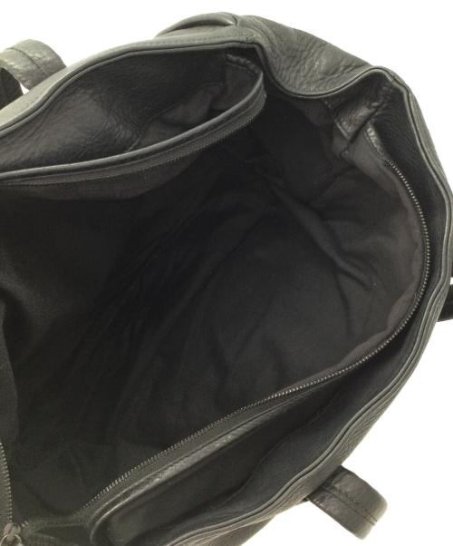 Vivienne Westwood（ヴィヴィアンウエストウッド）Vivienne Westwood (ヴィヴィアンウエストウッド) オーブ オールレザートートバッグ ブラックの古着・服飾アイテム