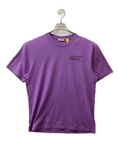 1【人気デザインL 】モンクレール　異素材切替バイカラーTシャツ パープル 1020008416718024_01_7165.jpeg