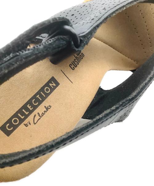 CLARKS（クラークス）CLARKS (クラークス) CLARKS(クラークス)ウェッジソール厚底サンダル ラフリーローズン ベージュ サイズ:24.5cmの古着・服飾アイテム