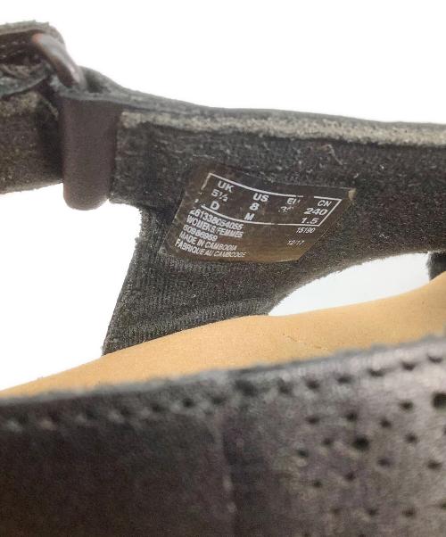 CLARKS（クラークス）CLARKS (クラークス) CLARKS(クラークス)ウェッジソール厚底サンダル ラフリーローズン ベージュ サイズ:24.5cmの古着・服飾アイテム