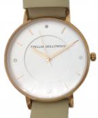 STELLAR HOLLYWOODステラハリウッド）の古着「腕時計」｜ベージュ