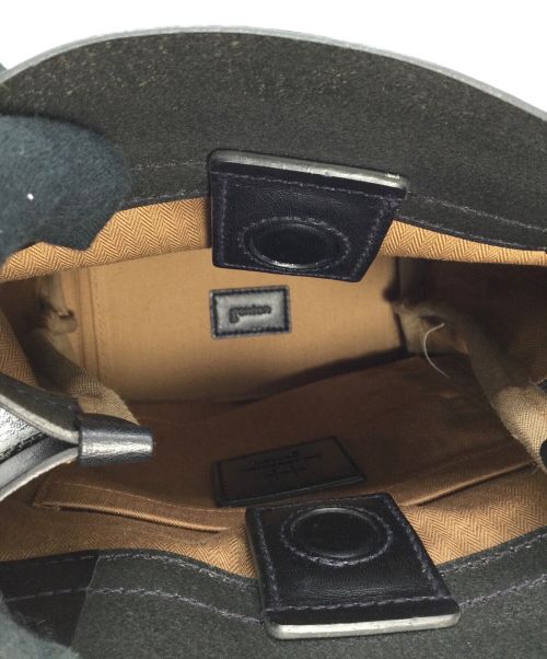 genten（ゲンテン）genten (ゲンテン) ショルダーバッグ ブルー×ブラックの古着・服飾アイテム