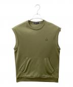 FRED PERRYフレッドペリー）の古着「M5641　Tricot Tank Top」｜カーキ