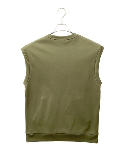 FRED PERRY（フレッドペリー）FRED PERRY (フレッドペリー) M5641　Tricot Tank Top カーキ サイズ:Lの古着・服飾アイテム