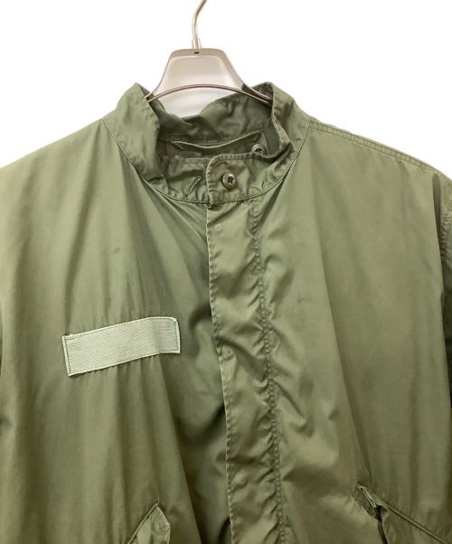 US ARMY（ユーエスアーミー）US ARMY (ユーエスアーミー) M-65 80s フィッシュテール モッズコート オリーブ サイズ:Lの古着・服飾アイテム