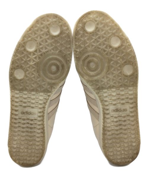 adidas Originals（アディダスオリジナル）adidas Originals (アディダスオリジナル) ローカットスニーカー SAMBA ベージュ サイズ:US10、UK9.5、EUR44、cm28、CN270の古着・服飾アイテム