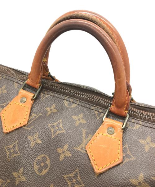 LOUIS VUITTON（ルイ ヴィトン）LOUIS VUITTON (ルイ ヴィトン) ハンドバッグ スピーディ30 ブラウン×ベージュの古着・服飾アイテム