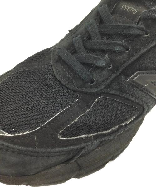 NEW BALANCE（ニューバランス）NEW BALANCE (ニューバランス) M990BB5 ブラック サイズ:US08 1/2、UK08、EU42、CM26.5の古着・服飾アイテム