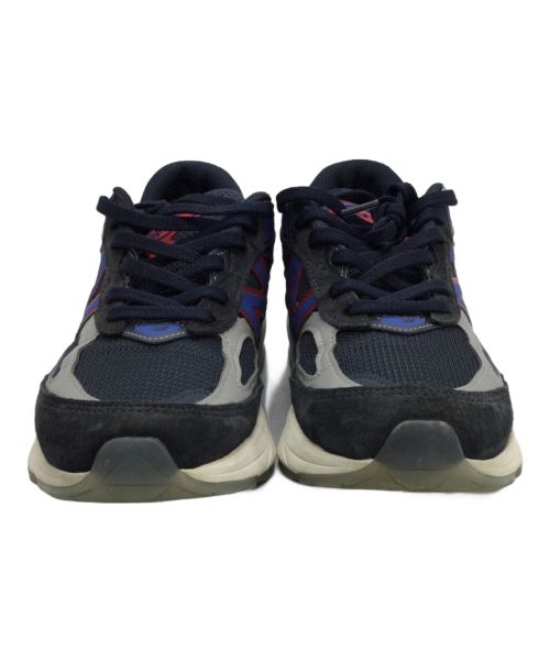 NEW BALANCE（ニューバランス）NEW BALANCE (ニューバランス) KITH (キス) スニーカー ネイビー×レッド サイズ:25.5の古着・服飾アイテム