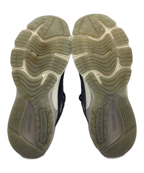 NEW BALANCE（ニューバランス）NEW BALANCE (ニューバランス) KITH (キス) スニーカー ネイビー×レッド サイズ:25.5の古着・服飾アイテム