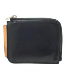HENDER SCHEME（エンダースキーマ）の古着「レザーL字ジップウォレット」｜ブラック