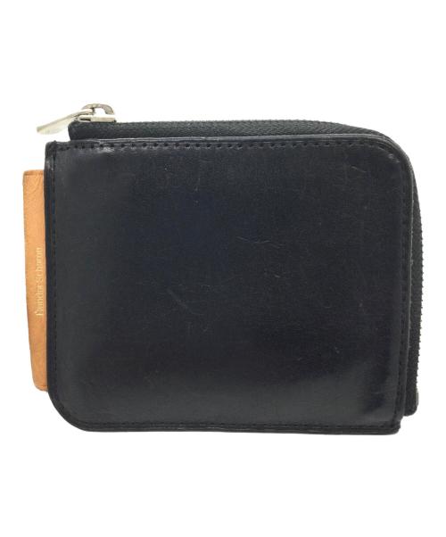 HENDER SCHEME（エンダースキーマ）HENDER SCHEME (エンダースキーマ) レザーL字ジップウォレット ブラックの古着・服飾アイテム