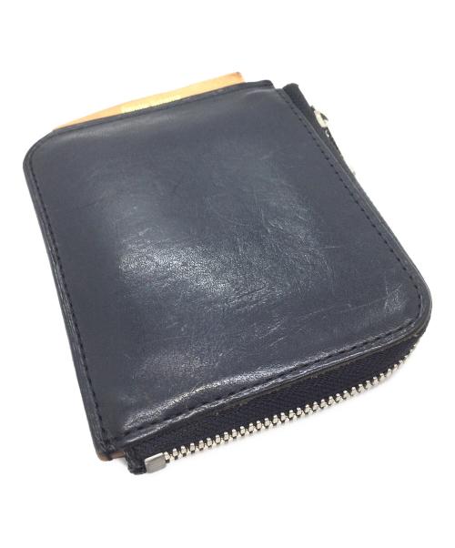 HENDER SCHEME（エンダースキーマ）HENDER SCHEME (エンダースキーマ) レザーL字ジップウォレット ブラックの古着・服飾アイテム