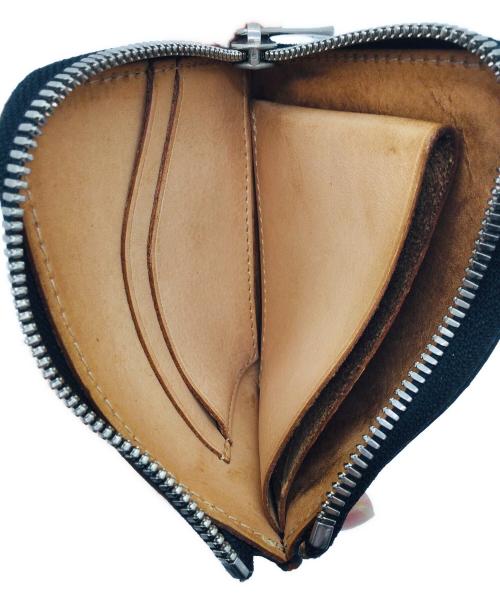 HENDER SCHEME（エンダースキーマ）HENDER SCHEME (エンダースキーマ) レザーL字ジップウォレット ブラックの古着・服飾アイテム