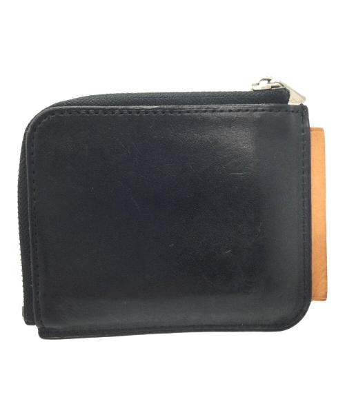 HENDER SCHEME（エンダースキーマ）HENDER SCHEME (エンダースキーマ) レザーL字ジップウォレット ブラックの古着・服飾アイテム
