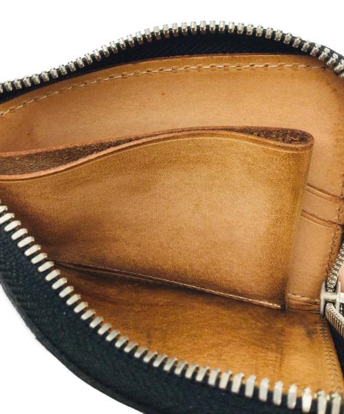 HENDER SCHEME（エンダースキーマ）HENDER SCHEME (エンダースキーマ) レザーL字ジップウォレット ブラックの古着・服飾アイテム