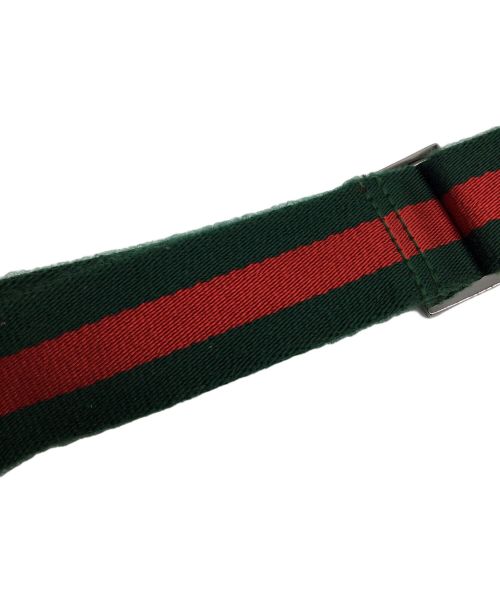 GUCCI（グッチ）GUCCI (グッチ) ウエストポーチ GG シェリーライン ブラウンの古着・服飾アイテム