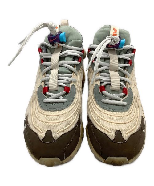 NIKE（ナイキ）NIKE (ナイキ) Travis Scott (トラヴィス スコット) AIR MAX 270 CACTUS TRAILS ベージュ×グレー サイズ:28の古着・服飾アイテム