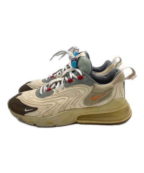 NIKE（ナイキ）NIKE (ナイキ) Travis Scott (トラヴィス スコット) AIR MAX 270 CACTUS TRAILS ベージュ×グレー サイズ:28の古着・服飾アイテム