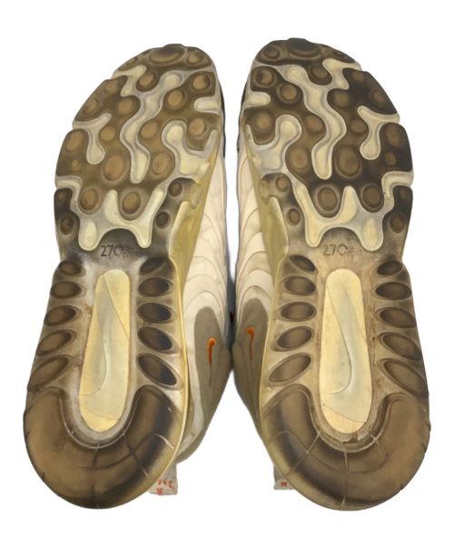 NIKE（ナイキ）NIKE (ナイキ) Travis Scott (トラヴィス スコット) AIR MAX 270 CACTUS TRAILS ベージュ×グレー サイズ:28の古着・服飾アイテム
