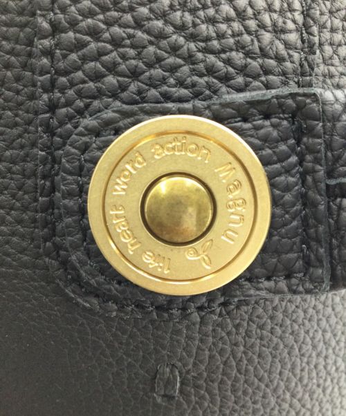 Magnu（マヌー）Magnu (マヌー) HONA pouch(ホナポーチ) ブラックの古着・服飾アイテム