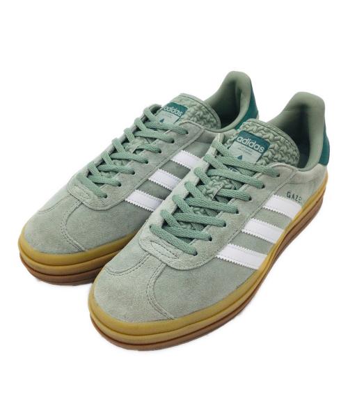 adidas（アディダス）adidas (アディダス) GAZELLE BOLD グリーン×ホワイト サイズ:US9 1/2、UK8、FR42、JP265、CHN260の古着・服飾アイテム